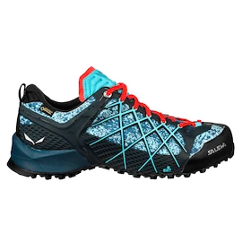 Încălțăminte outdoor pentru femei Salewa WS Wildfire GTX Blue Poseidon/Capri