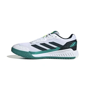 Încălțăminte padel pentru bărbați adidas  Courtquick Padel Shoes Cloud White/Aurora Ivy