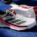 Încălțăminte padel pentru bărbați adidas  Crazyquick Boost Padel White
