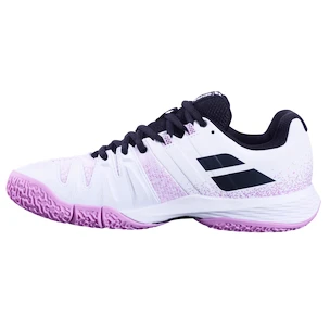 Încălțăminte padel pentru femei Babolat  Sensa Women White/ Lilac