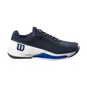 Încercat -  Încălțăminte de tenis pentru bărbați Wilson Rush Pro 4.0 Clay Navy Blaze  EUR 42