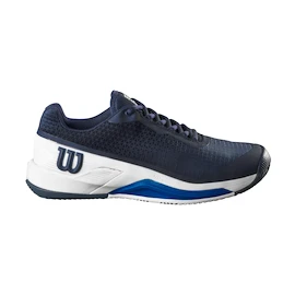 Încercat - Încălțăminte de tenis pentru bărbați Wilson Rush Pro 4.0 Clay Navy Blaze EUR 42