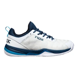 Încercat - Încălțăminte padel pentru bărbați NOX Nerbo White/Swedish Blue EUR 46
