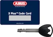 Încuietoare pentru biciclete Abus  9808K/140 BK