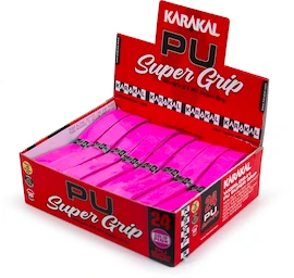 Înveliș de bază Karakal PU Super Grip Box 24 Pcs. Pink