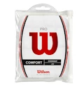 Înveliș superior Wilson  Pro Comfort Overgrip White (12 Pack)