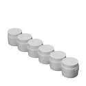 Înveliș superior Wilson  Pro Overgrip Perforated White (60 Pack)