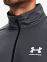 Jachetă pentru bărbați Under Armour  PIQUE TRACK JACKET-GRY