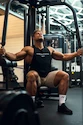 Maiou pentru bărbați Nebbia  Gym Tank Top FLEXIN' 360 Black