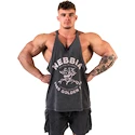 Maiou pentru bărbați Nebbia NEBBIA x OLYMPIA Washed Muscle Back Stringer GOLDEN AGE 791 black