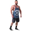 Maiou pentru bărbați Nebbia NEBBIA x OLYMPIA Washed Muscle Back Stringer GOLDEN AGE 791 blue
