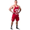 Maiou pentru bărbați Nebbia NEBBIA x OLYMPIA Washed Muscle Back Stringer GOLDEN AGE 791 red