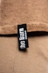 Maiou pentru bărbați Nebbia  Washed-off Oversized Stringer MAX OUT 359 Light Brown