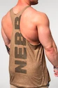 Maiou pentru bărbați Nebbia  Washed-off Oversized Stringer MAX OUT 359 Light Brown