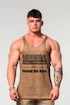 Maiou pentru bărbați Nebbia  Washed-off Oversized Stringer MAX OUT 359 Light Brown XL