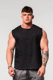Maiou pentru bărbați Nebbia Washed-off Tank Top BEASTIN' 361 Black