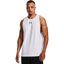 Maiou pentru bărbați Under Armour  BASELINE COTTON TANK White S