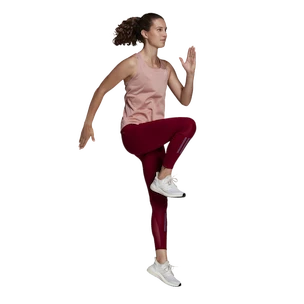 Maiou pentru femei adidas  Adizero Tank Wonder Mauve