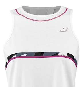 Maiou pentru femei Babolat  Aero Cotton Tank Women White M
