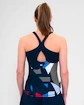 Maiou pentru femei BIDI BADU  New York 2024 Tank Dark Blue/Red
