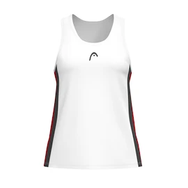 Maiou pentru femei Head CLUB 25 TECH Tank Top Women Red/White