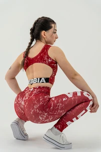 Maiou pentru femei Nebbia Barbell Therapy Rough Girl 617 red