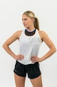 Maiou pentru femei Nebbia  FIT Activewear Tank Top “Racer back” white XS