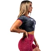 Maiou pentru femei Nebbia NEBBIA x OLYMPIA Washed Crop Top GOLDEN AGE 782 black
