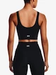 Maiou pentru femei Under Armour  Meridian Fitted Crop Tank-BLK