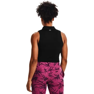 Maiou pentru femei Under Armour  Zinger Sleeveless Polo Black