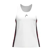 Maiou pentru fete Head  CLUB 25 Tank Top Girls Red/White 164 cm