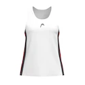 Maiou pentru fete Head  CLUB 25 Tank Top Girls Red/White 164 cm