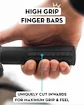 Mânere de ghidon PEATY'S  Monarch knurl thin turquoise (pgm-knl-thn-trq-20)