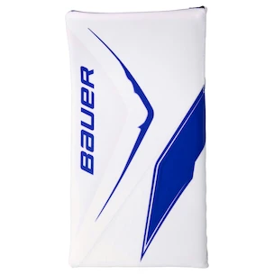 Mănușă de respins Bauer Vapor FLYLITE White/Blue Senior pentru mâna dreaptă (regular)