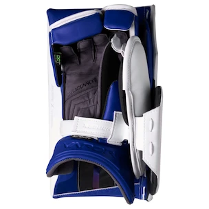 Mănușă de respins Bauer Vapor FLYLITE White/Blue Senior pentru mâna dreaptă (regular)