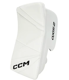 Mănușă de respins CCM Axis 2 white/white/white/white Senior