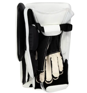 Mănușă de respins CCM Axis 2 white/white/white/white Senior pentru mâna dreaptă (regular)