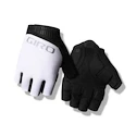 Mănuși de ciclism Giro Bravo  II Gel White M