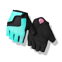 Mănuși de ciclism pentru copii Giro Bravo  Jr Screaming Teal/Neon Pink
