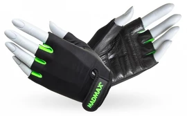 Mănuși de fitness pentru femei MadMax Rainbow MFG251 Green