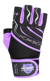 Mănuși de fitness pentru femei Power System Rebell Girl Purple