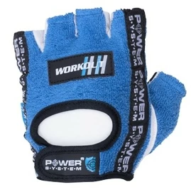 Mănuși de fitness Power System Fitness Rukavice Workout Blue