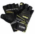 Mănuși de fitness Power System  Ultimate Motivation Black/Yellow