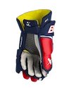Mănuși de hochei Bauer  M3 Navy/Red/White Intermediate