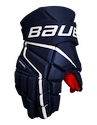 Mănuși de hochei Bauer Vapor 3X Navy Intermediate 13 inci