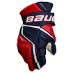 Mănuși de hochei Bauer Vapor 3X PRO Navy/Red/White Intermediate 13 inci