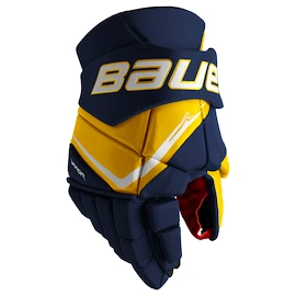 Mănuși de hochei Bauer Vapor FLY40 Navy/Gold Senior