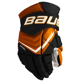 Mănuși de hochei Bauer Vapor FLYLITE Black/Orange Intermediate