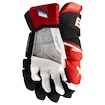 Mănuși de hochei Bauer Vapor FLYLITE Black/Red Intermediate