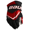 Mănuși de hochei Bauer Vapor FLYLITE Black/Red Intermediate